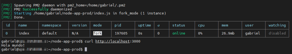 instalar y configurar node para aplicacion en produccion ubuntu 20.04 pm2