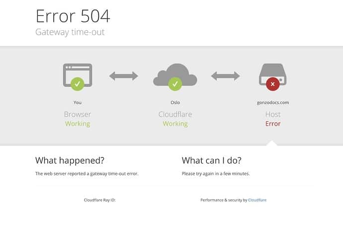 error cloudflare 504