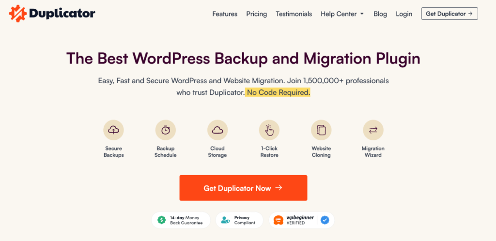 Guía para migrar WordPress con Duplicator-1