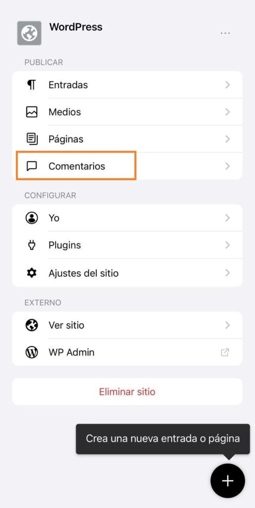 Aplicacion de WordPress para Android, iPhone y iPad - 6