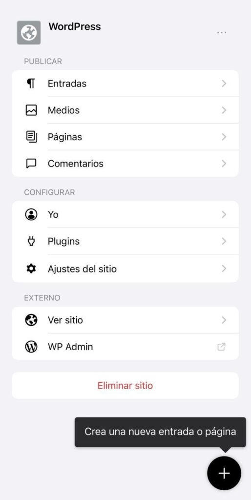 Aplicacion de WordPress para Android, iPhone y iPad - 2
