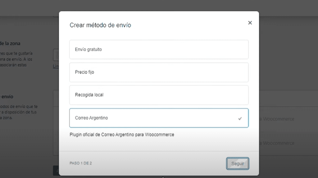 Integrar Correo Argentino en WooCommerce-4