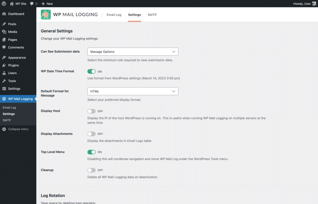 Logs de Correo en WordPress-3