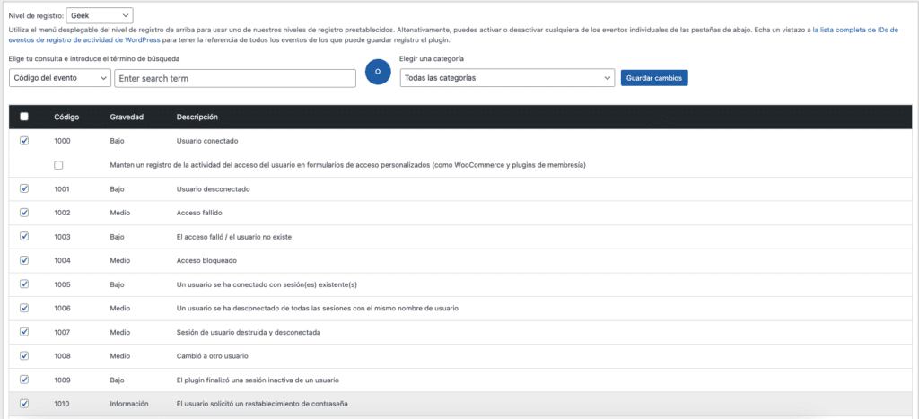 Registro de actividad en WordPress-6