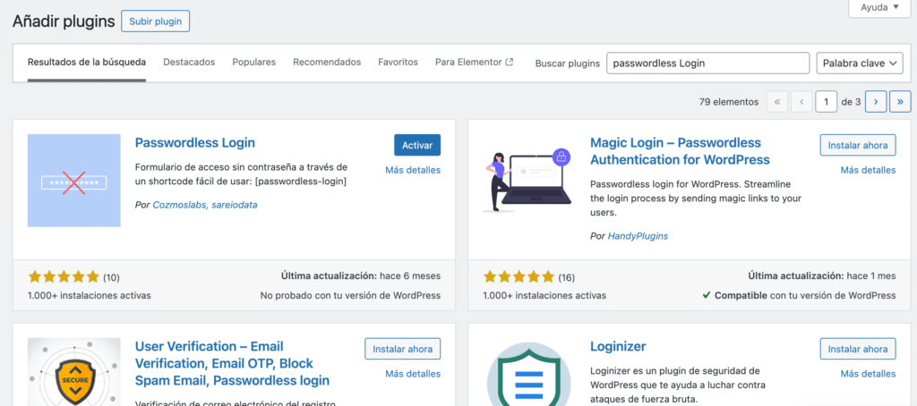 Cómo añadir un acceso sin contraseña en WordPress-4