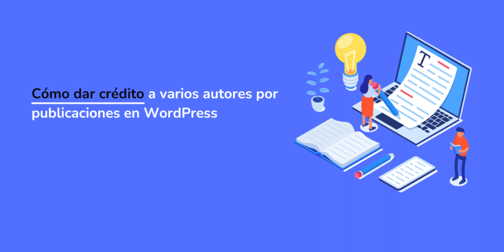 dar crédito a autores en publicaciones de WordPress