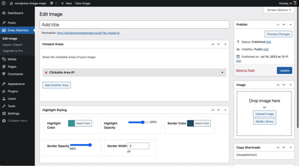 mapa interactivo en WordPress-1